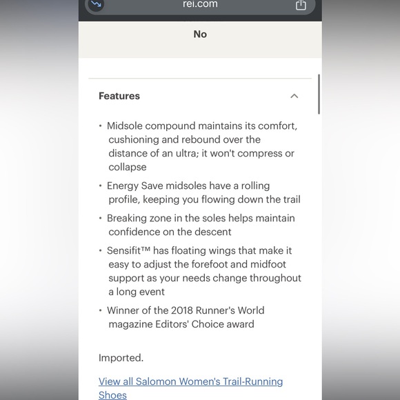 NEW Salomon Ultra Pro Trail Running Tennis Shoes size 38 EU Turquoise Blue Navy - Picture 14 of 15